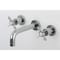 Kingston Brass KS8121BEX Two-Handle Wall Mount Bathroom Faucet, Polished Chrome KS8121BEX - alternate 4